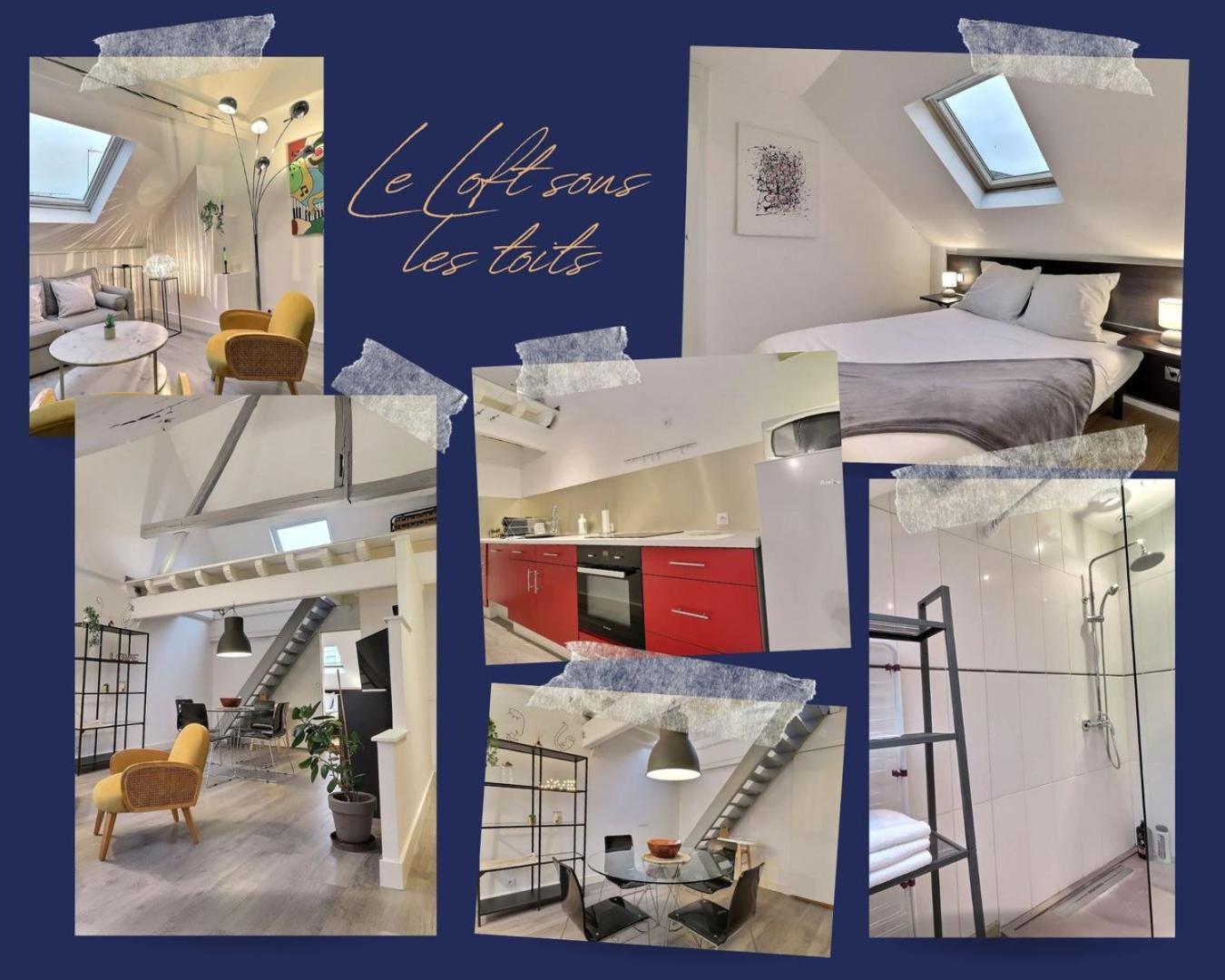 Le Loft Sous Les Toits - Proche Gare - Mon Groom Troyes Luaran gambar