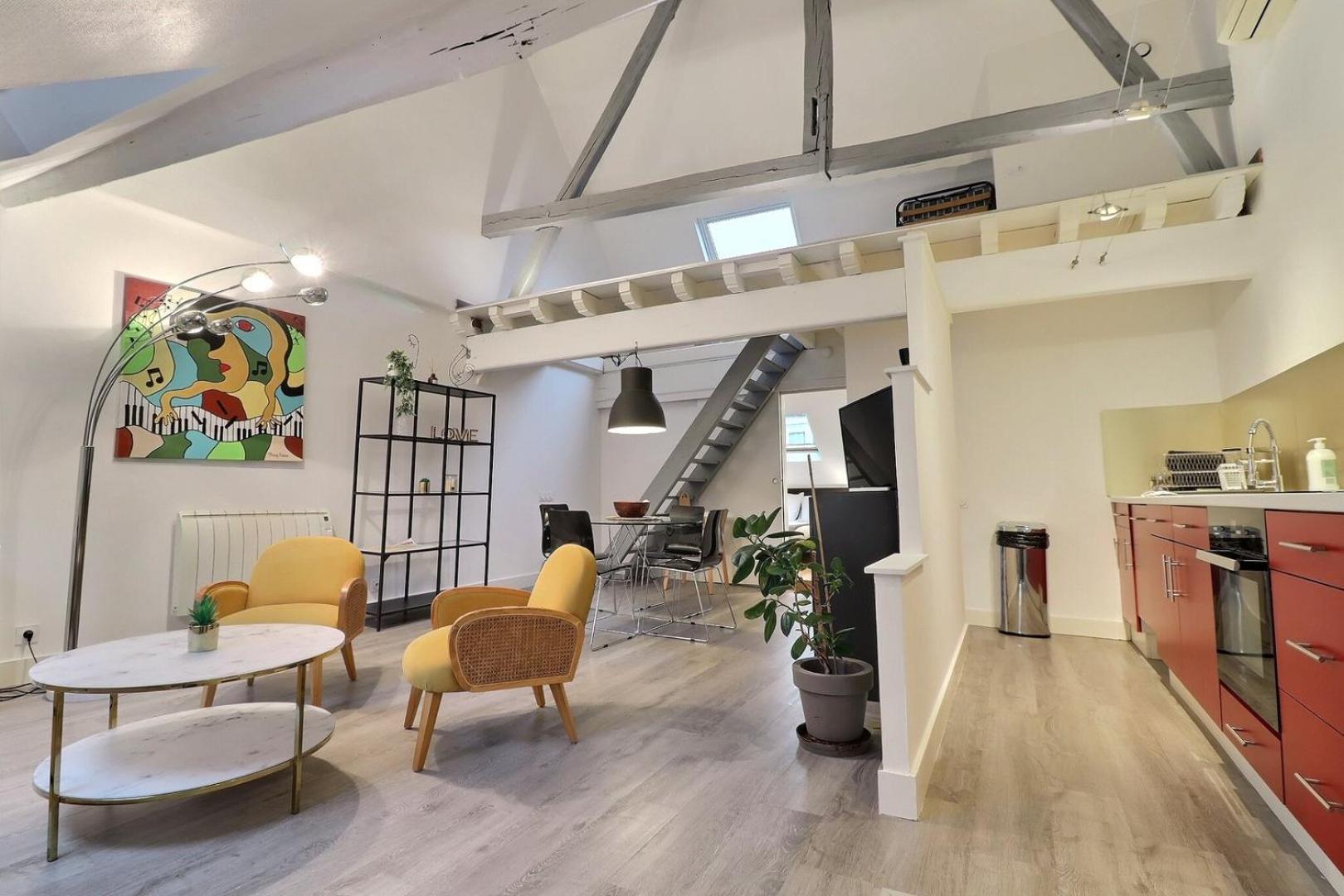 Le Loft Sous Les Toits - Proche Gare - Mon Groom Troyes Luaran gambar